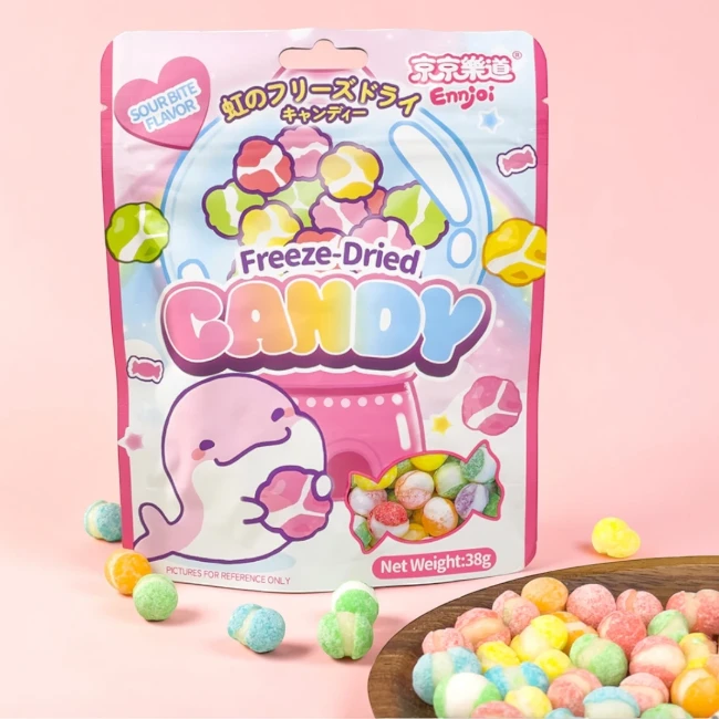 Freeze dried candy